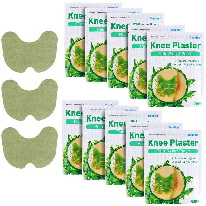 [Australia] - PZJFH Pack of 120 Pain Relief Patch, Pain Relief Patch, Wellness Pain Relief Patches Knee Pain Plasters Pain Relief Plasters for Knees, Back, Neck Muscle Soreness 