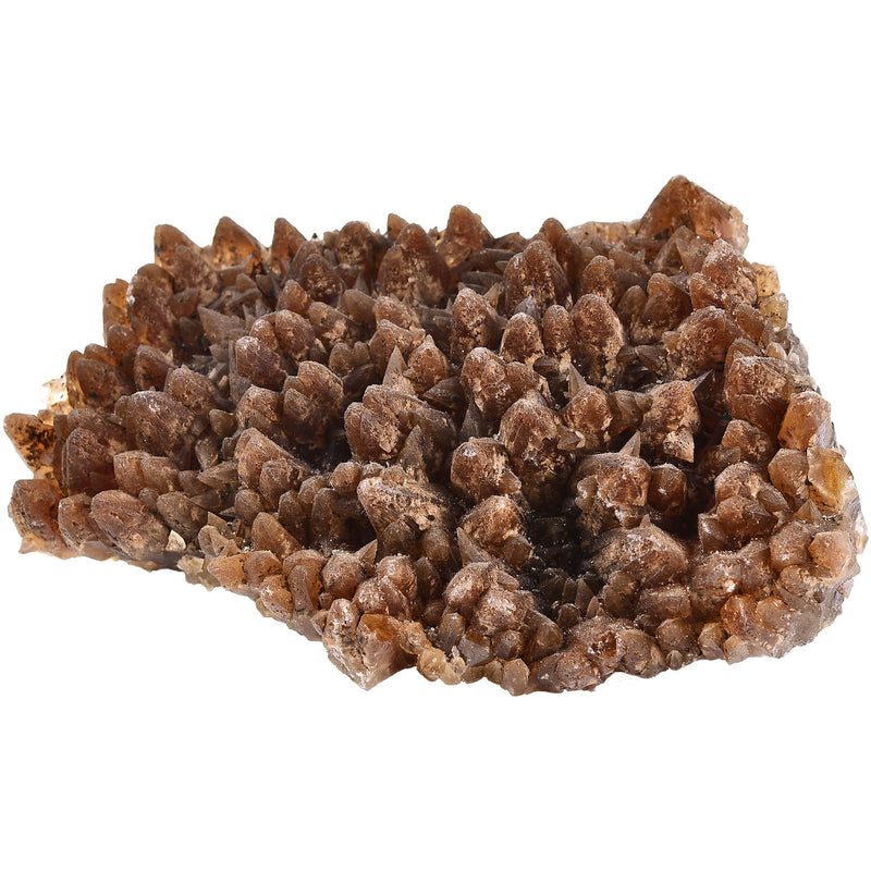 JIC Gem Natural Amber Calcite Healing Crystal Cluster Geode Raw Irregular Mineral Gemstone Large Home Decor 1.1-1.54 Lbs 1.10-1.54 Pound