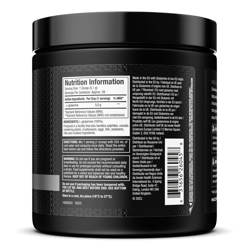 [Australia] - MuscleTech Platinum 100% Glutamine Unflavored 300g EU (RB) 