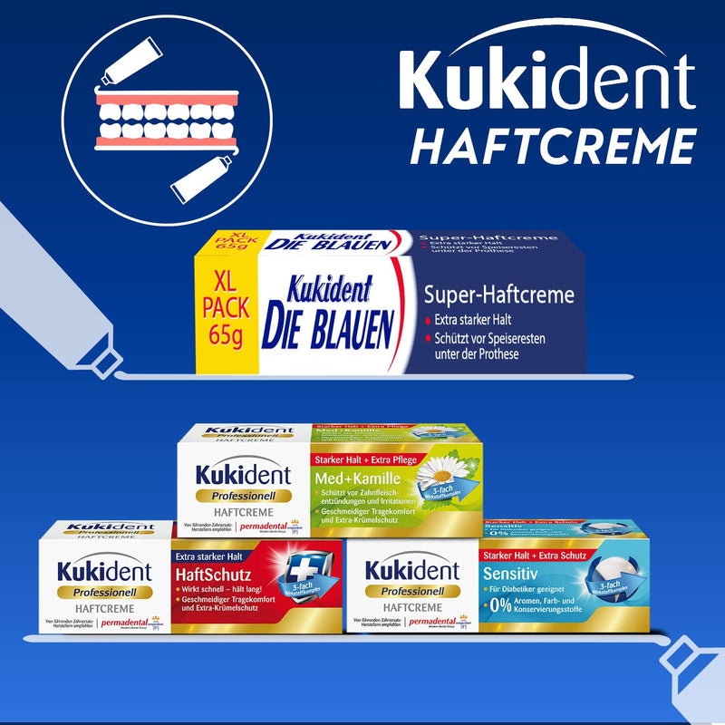 [Australia] - Kukident Professional Anti-Tarter - 3x30 denture cleaning tablets for the teeth 