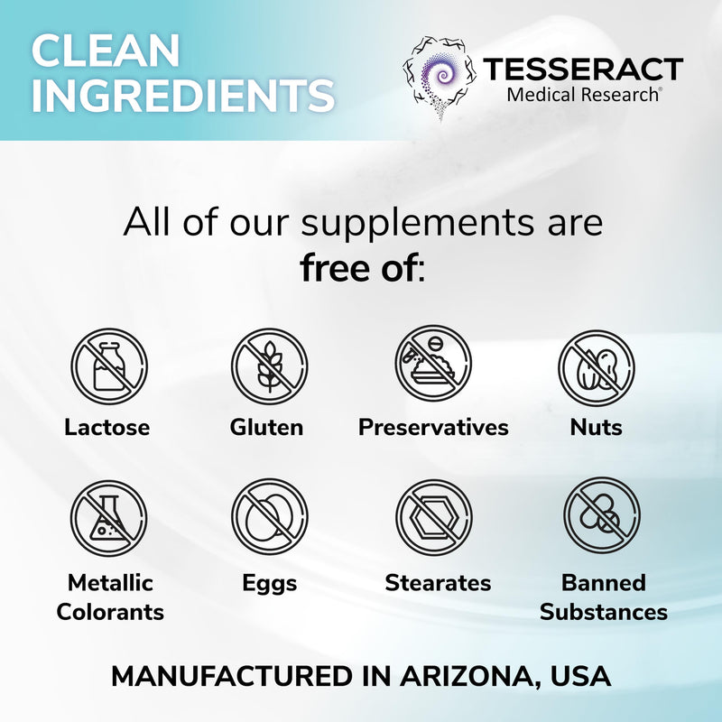 Tesseract SafeCell S-Acetyl Glutathione Supplement, 300mg, Healthy Aging, Cellular Support, Powerful Antioxidant; Hypoallergenic, Vegan, Patented Delivery; Bioavailability; 60 Vegetarian Capsules