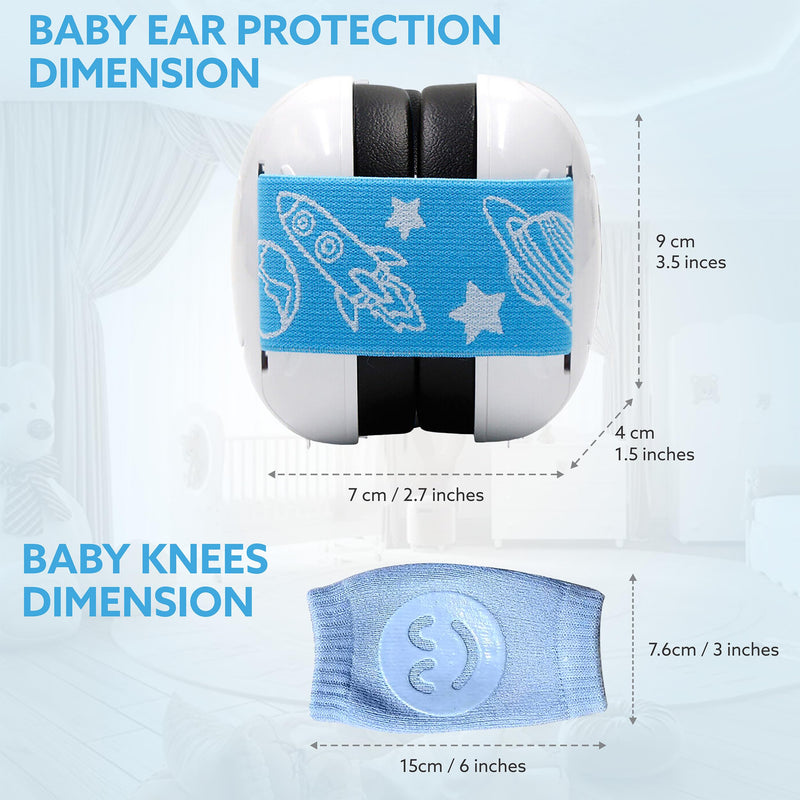 Baby Ear protection, Baby ear muffs noise protection, Baby noise cancelling headphones, Infant ear protection, Infant headphones noise cancelling for new born toddler & infant 0-36 months