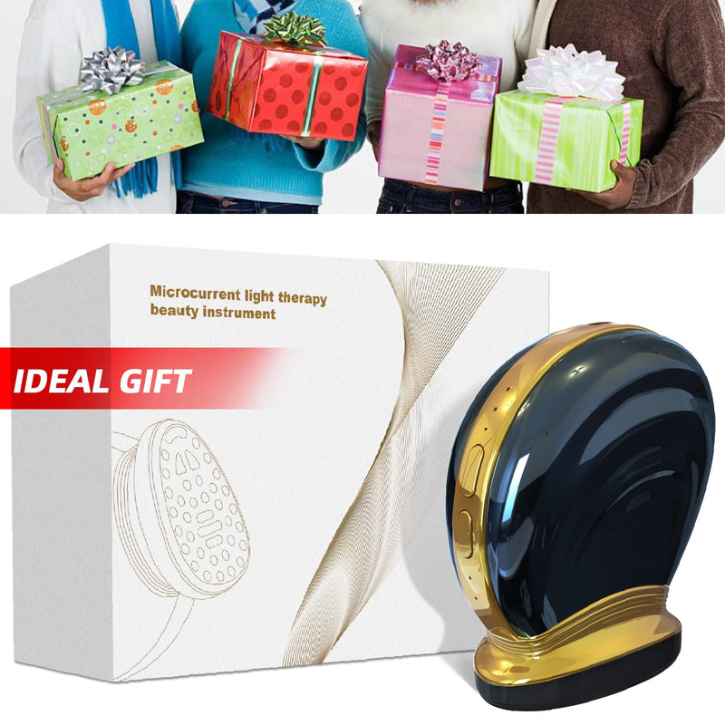 Microcurrent Multifunctional Facial Device, Smart Photon Micro-Current Device Electric Face Lift Light Therapy Skin Care Beauty Machine