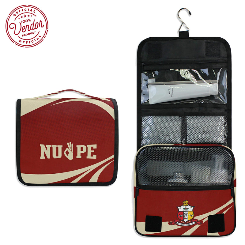BBGreek Kappa Alpha Psi Fraternity Paraphernalia - Hanging Toiletry Bag hanging-noodle