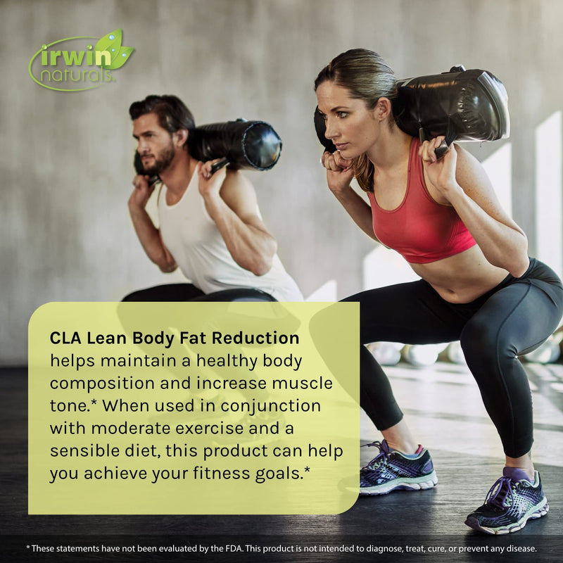 [Australia] - Irwin Naturals Cla Lean Body Fat Reduction 80 Sgels 1 
