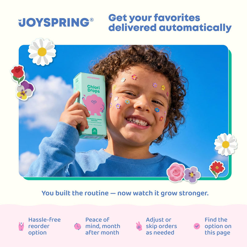 JoySpring Mood Magic for Kids – Natural Mood Support Pixie Sticks Candy with Saffron Extract, Magnesium Citrate & Vitamin D3 | Sugar-Free Powder Drink or Candy | 25 Servings | 4+ Years (Pack of 2) Fruit Punch 25 Count (Pack of 2)