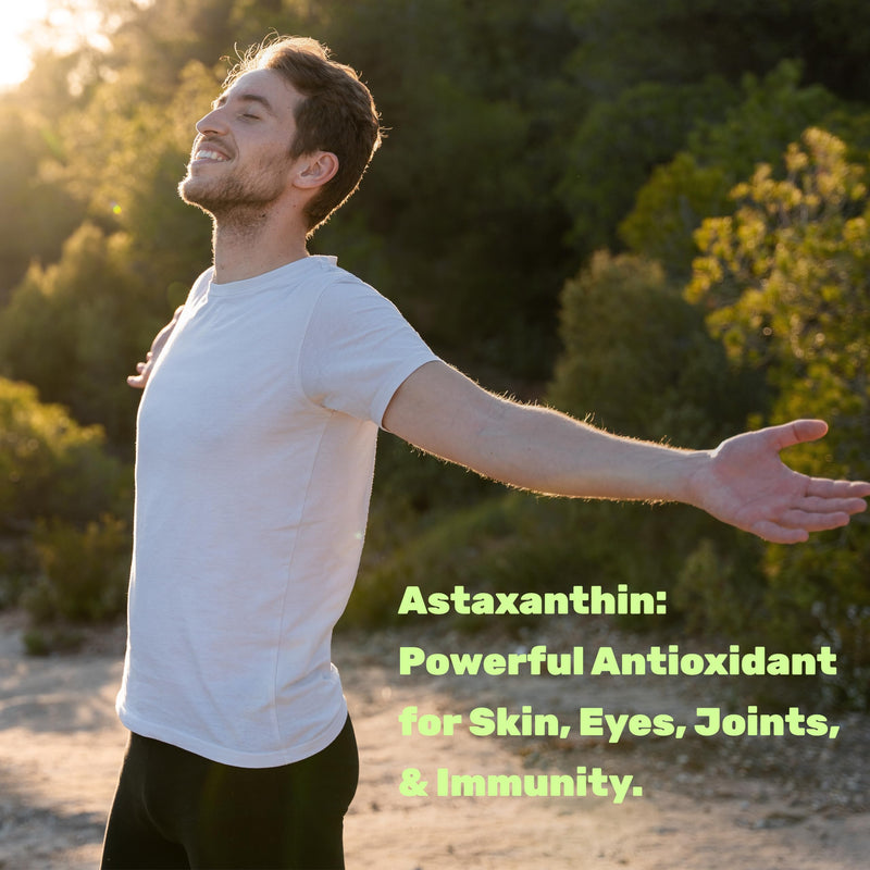 [Australia] - Astaxanthin 24mg Per Serving (12mg Per Cap), 120 Softgels ‚Äì Double Strength Microalgae ‚Äì Antioxidant Supplements for Skin, Eyes, Joints & Immune Support ‚Äì Non-GMO 