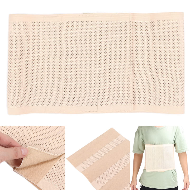 Abdominal Binder, Lower Waist Support Belt Postpartum Belly Band Tummy Tuck Compression Wrap Pelvis Back Brace Pelvis High Elasticity Breathable Girdle Recovery Stretches for Men Women(XXL) XXL