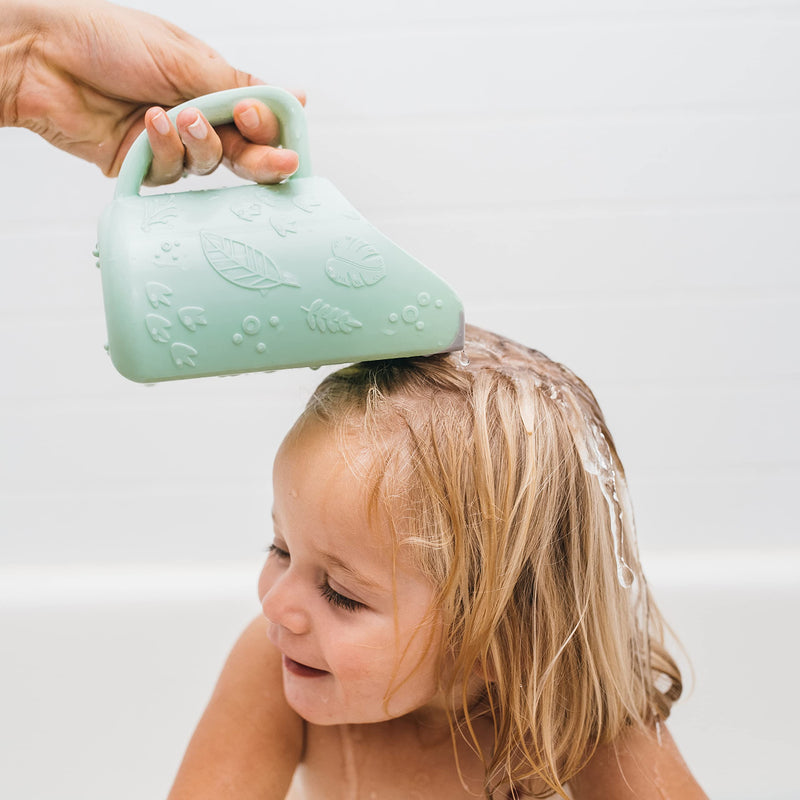 [Australia] - Dr. Brown's CleanUp Dino-Pour Bath Rinse Cup, 0m+, BPA Free, Certified Plastic Neutral 