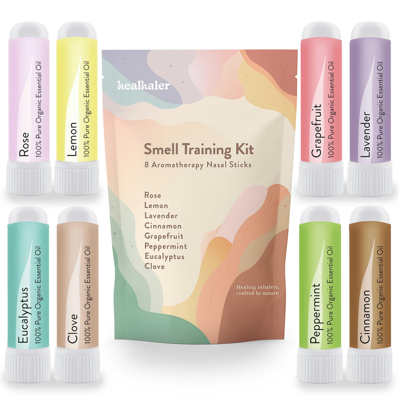 [Australia] - Smell Training Kit, Restore Sense of Smell and Taste, 8 Unique Scents, Made in The USA 