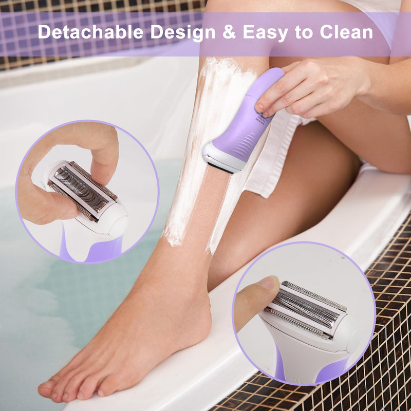 Electric Razors for Women,Bikini Trimmer,Trimmer for Bikini Line,Lady Electric Shaver for Pubic Hair,Legs,armpits 2025011503