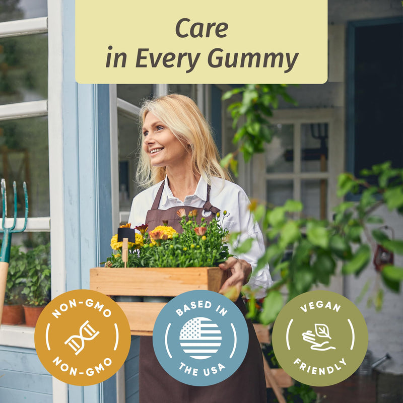 [Australia] - HERBAMAMA ALCAR Acetyl L-Carnitine 1500mg Gummies - L Carnitine Supplement for Energy, Focus & Brain Support - Vegan, Non-GMO - 90 Pectin-Based Blueberry-Flavored Chews 