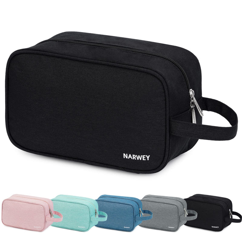 Narwey Foldable Travel Duffel Bag with Travel Toiletry Organizer Traveling Dopp Kit Shaving Bag