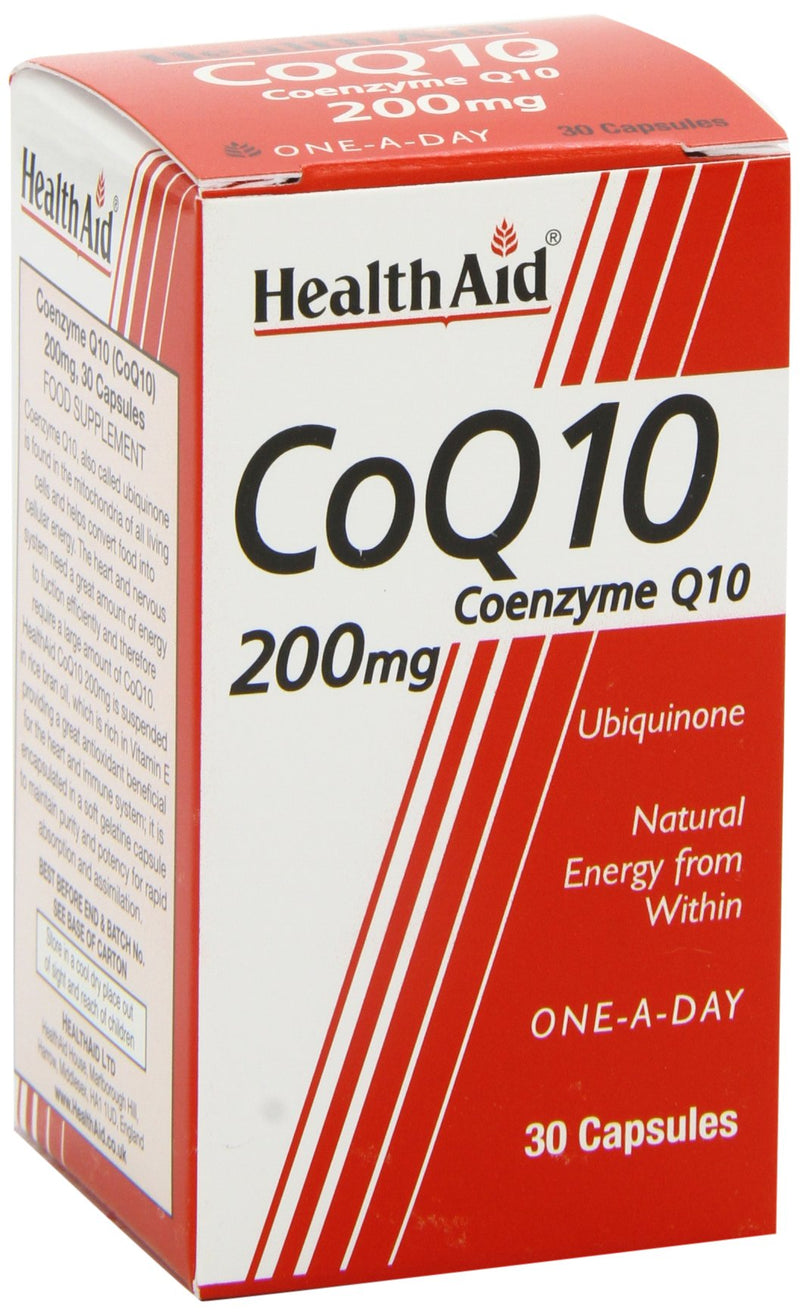 HealthAid CoQ-10 200mg - 30 Capsules