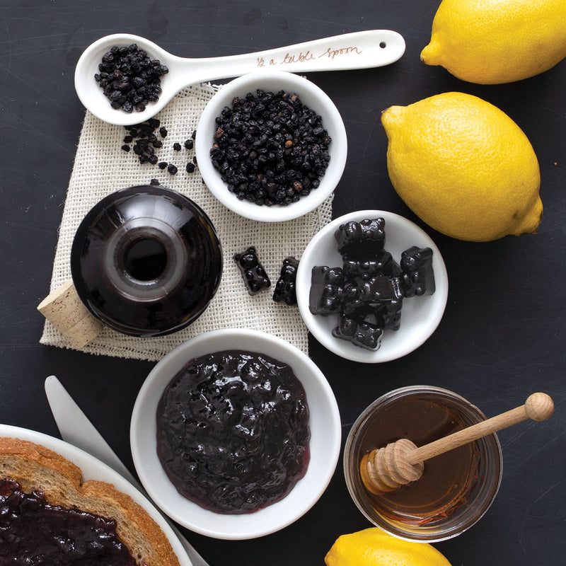 [Australia] - Frontier Co-op Organic Dried Elderberries, 1lb Bulk Bag, European Whole | Kosher and Non-GMO Organic Elderberry Berries Dried, for Tea, Immune Support 