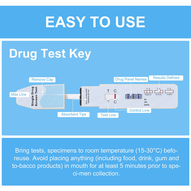 [Australia] - 15 Pack of FIRSTVIEW Marijuana (THC) Single Panel Drug Tests Kit, 5-min Quick & Accurate Detection for Marijuana in Urine, Detects Any Form of THC Cannabis 15 Count(Pack of 1) 
