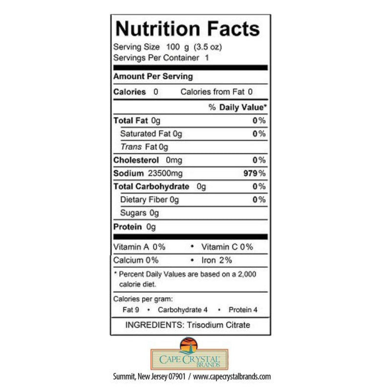 [Australia] - Sodium Citrate 100% Food Grade | Prevents Early Gellation in Spherification - Kosher Certified ( 8 Oz) 8 Ounce (Pack of 1) 
