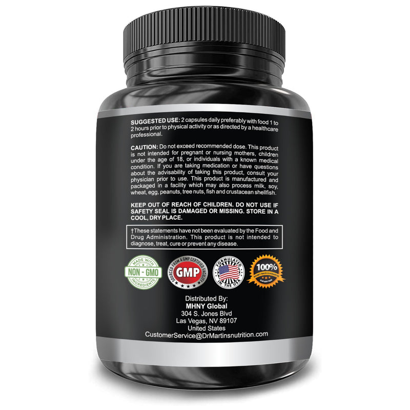 [Australia] - Super Strength 1590mg Horny Goat Weed 120 Capsules With Maca Arginine & Ginseng - Naturally Boost your Health, Workout Performance, Endurance & Energy, Joint Health For Men & Women (120C) 