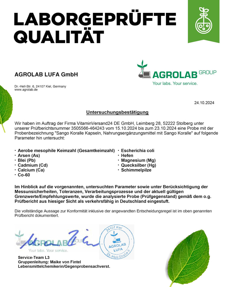 [Australia] - Sango Sea Coral - 240 capsules (3 months) - 660 mg calcium & 330 mg magnesium - natural source of calcium and magnesium - high dose 240 pieces 