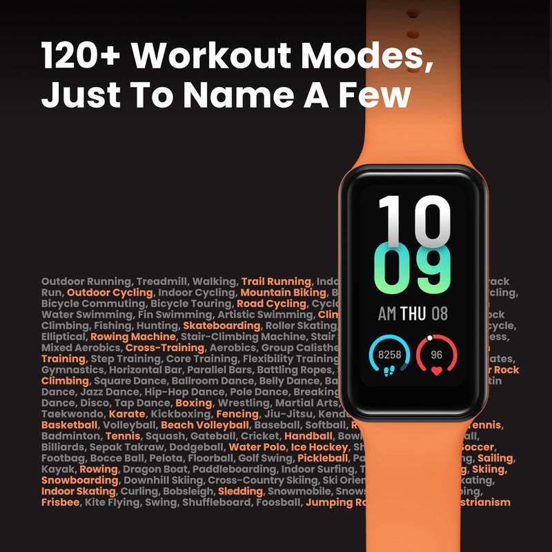 [Australia] - Amazfit Band 7 Fitness and Activity Trackers and Smartwatches, Heart Rate, SpO2, Sleep Analysis, Amazon Alexa Built-In, 18-Day Battery, Black 