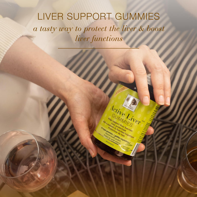 [Australia] - NEW NORDIC Active Liver Gummies, Milk Thistle, Artichoke & Turmeric Supplement, Natural Peach Mango Flavor, Sugar Free & Vegan, 60 Count (Pack of 1) 60 Count (Pack of 1) 