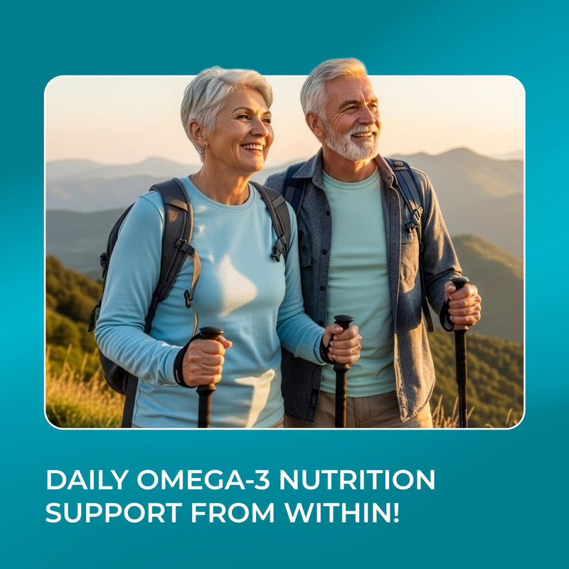 PUREHEALTH RESEARCH Complete Omega 3 Fish Oil Softgels | Omega-3 Fatty Acid Supplements for Women & Men - EPA DHA Supplement for Hearth, Brain & Vision Support - 90 Soft Gels