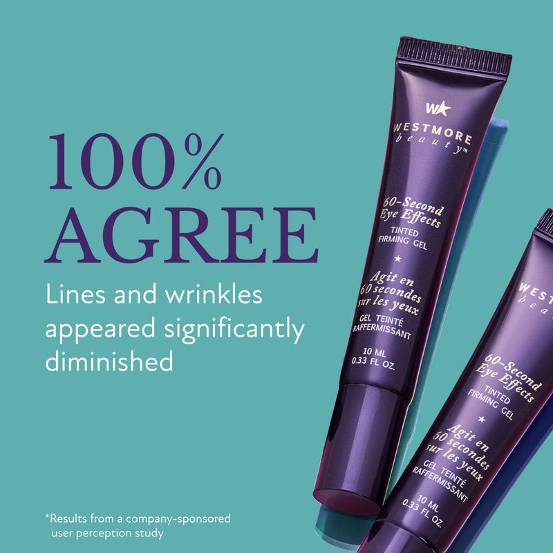 [Australia] - Westmore Beauty 60 Second Eye Effects - Eye Tightening Serum Instant - Instant Eye Tightener - Instant Eye Bag Remover Puffiness - Instant Firming Eye Cream - Instant Face Lift Serum 