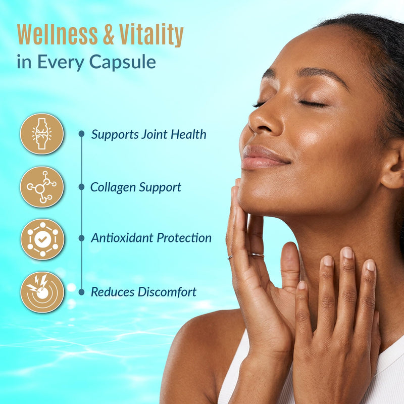 Glucosamine and Chondroitin with Vitamin C | Anti-inflammatory, Osteoarthritis, Cartilage Support | Premium Quality UK Certified Complex | Capsules | No Nasties | SPIRIT VITALE