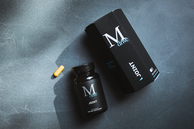 [Australia] - Mdrive Joint Support Supplement for Men - Supports Healthy Joint Function, Flexibility, Comfort & Mobility - Features UC-II Collagen, Turmeric Curcumin & Sodium Hyaluronate from Hyaluronic Acid, 30ct 