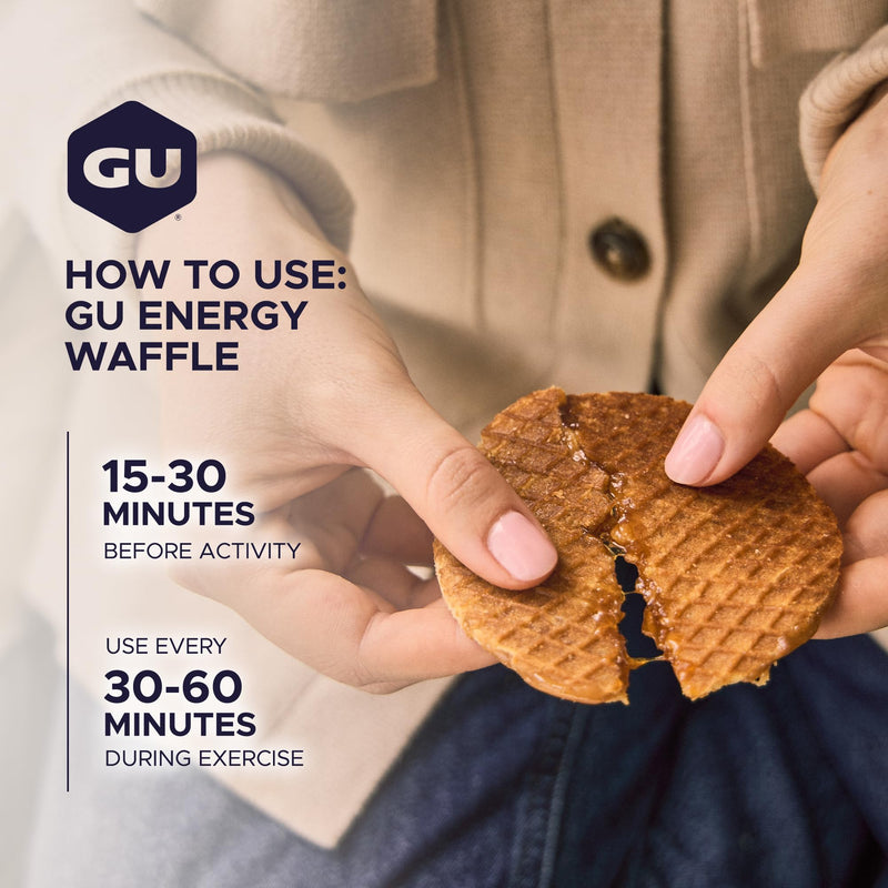 GU Energy Salty's Caramel Stroop Waffel - Box of 16