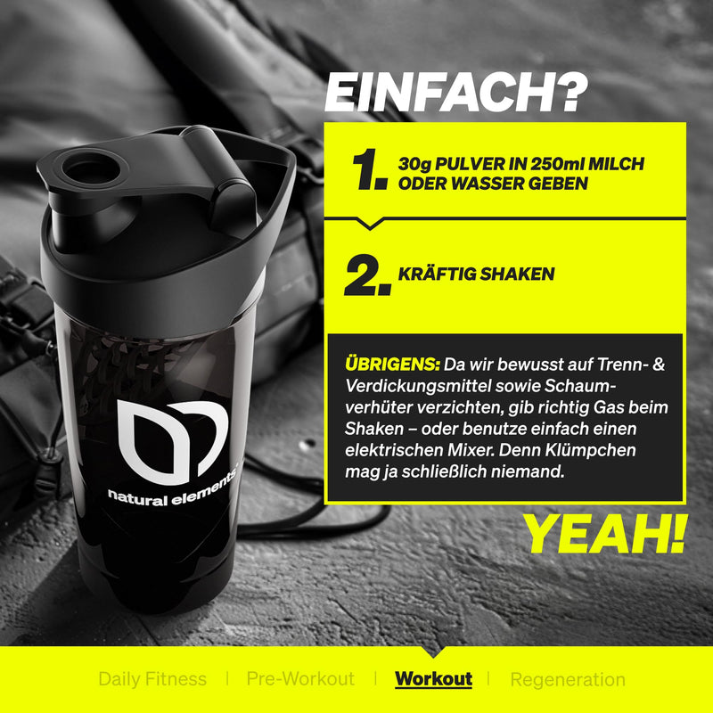 [Australia] - Whey protein powder - vanilla - 1kg - 24g protein per serving - not too sweet, only natural flavors - high dosage - produced in Germany & laboratory tested 