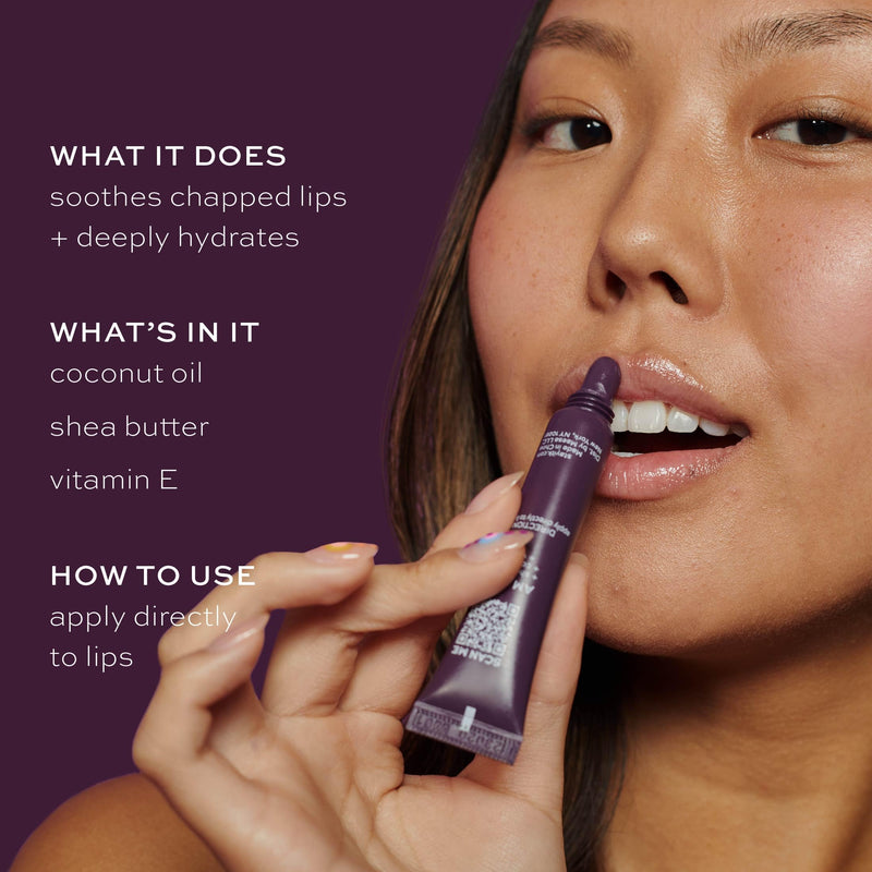 ITK Nourishing Lip Balm - Hydrate Dry, Chapped Lips with Shea Butter + Coconut Oil + Vitamin E - Moisturizes + Soothes Chapped Lips - Glossy, Fragrance Free, Clear, 0.2 Oz