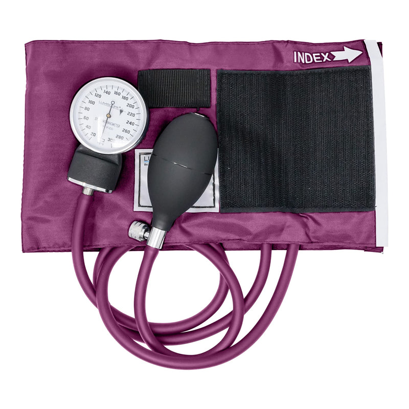 [Australia] - Lumiscope Professional Blood Pressure Kit - Stethoscope, Manual BP Cuff, Sphygmomanometer - Orchid 