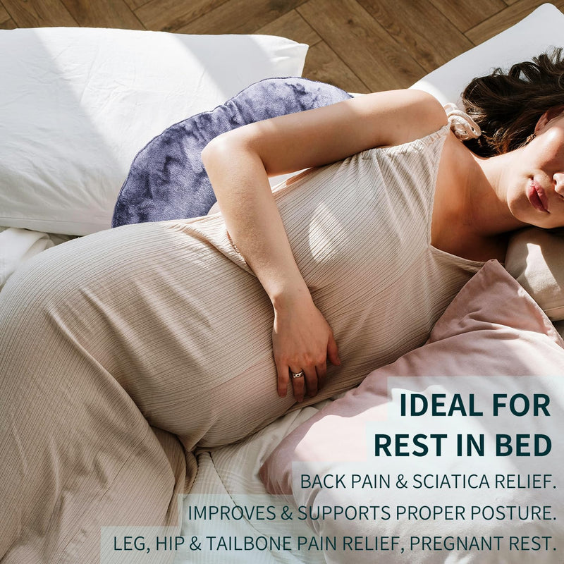 [Australia] - Butt Pillow Tailbone Pain Relief Cushion, Specialty Pillows for Leg, Back, Hip, Anti-Decubitus Pad for Hemorrhoids, Soft Pad for Bed Sores, Health Aids for Bedridden in Bed 