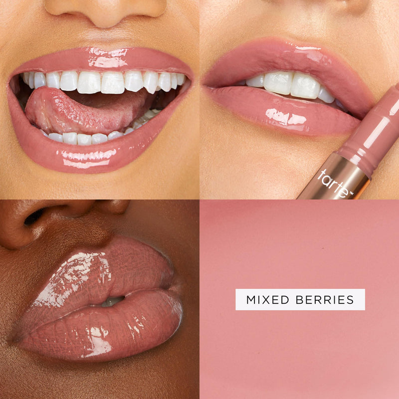 [Australia] - tarte maracuja juicy lip plump – Hydrating & Volumizing Lip Plumper Gloss Balm with Nourishing Hyaluronic Acid & Vitamin E, Plumps & Moisturizes, Vegan & Cruelty-Free mixed berries 
