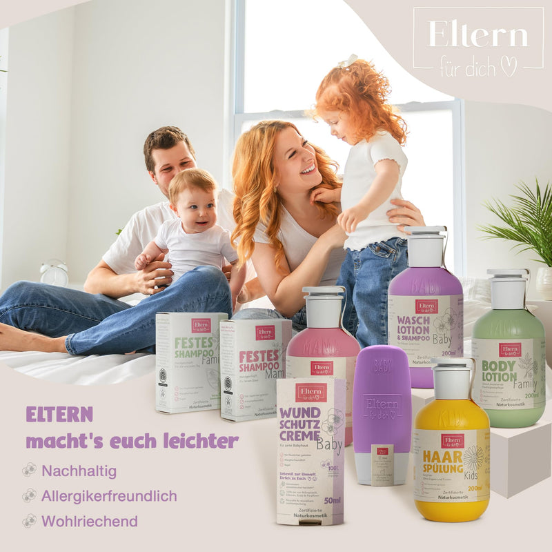 [Australia] - Parents for you Premium Baby Wound Protection Cream 50ml for delicate baby skin | Baby wound protection with valuable organic oils | Allergy friendly & vegan 