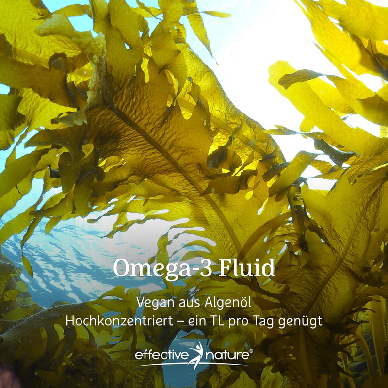 [Australia] - Omega 3 algae oil vegan - with 1116 mg EPA, DHA & DPA - lasts 40 days - vegan - the oil comes from 100% algae - 100 ml - easy to dose 