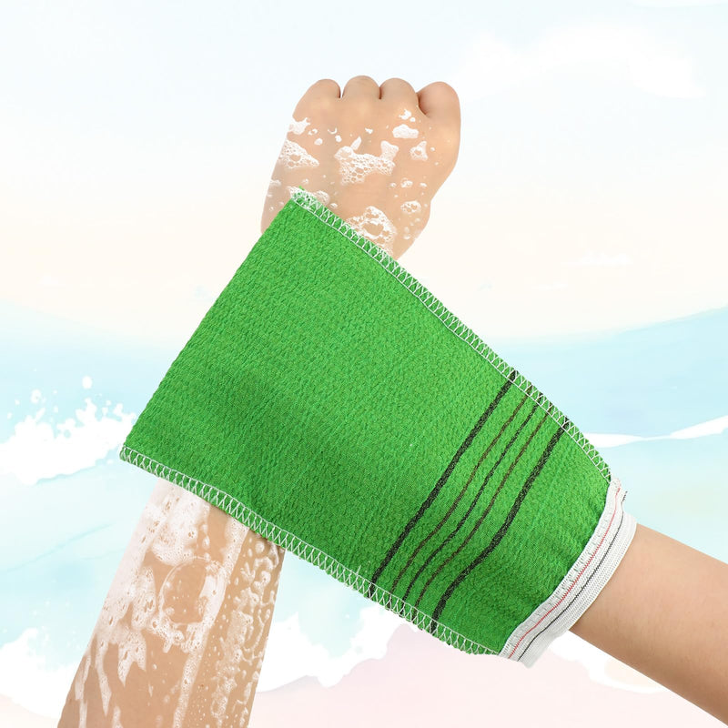 [Australia] - cobee Exfoliating Gloves, Pack of 6 Exfoliating Gloves Washcloths Double-Sided Scrubbing Washcloths Reusable Exfoliating Gloves Korean Exfoliating Body Exfoliating Bath Towels for Shower 