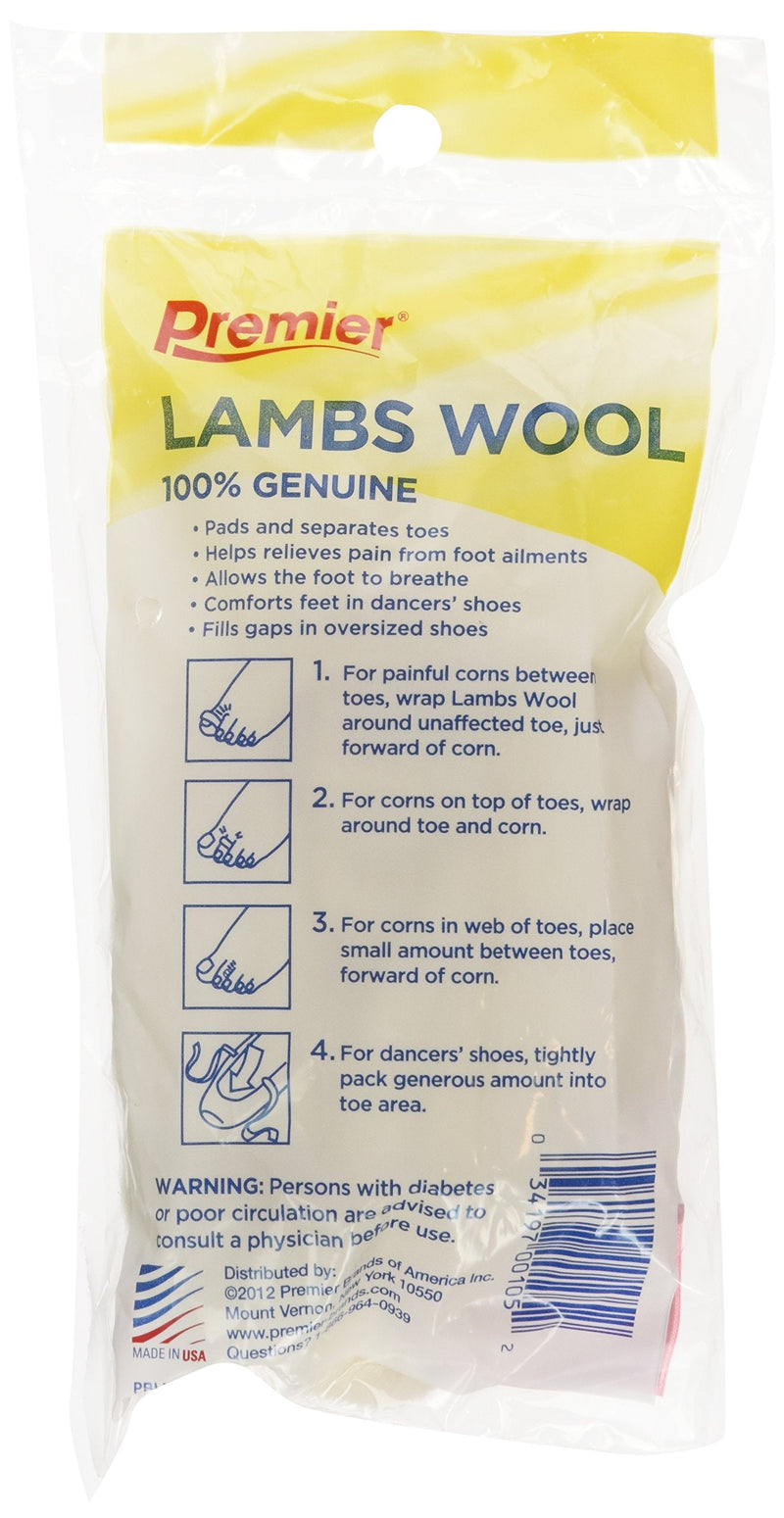 [Australia] - LAMBS WOOL PREMIER Size: 3/8 OZ (Pack of 3) 