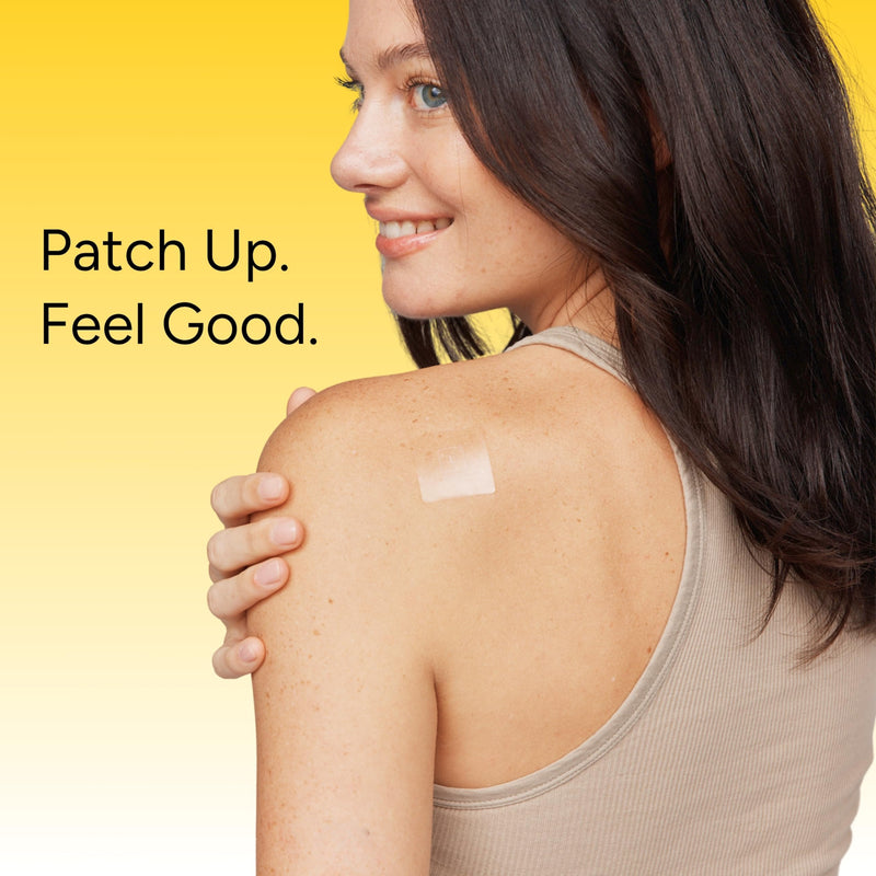 The Patch Remedy Recover Patch - 30 Topical Patches for a Night Out with Glutathione & Milk Thistle Extract for Pre & Post Party Recovery Relief Support
