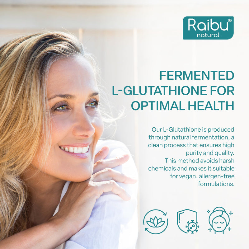 Glutathione Reduced - 98% Highly Purified - L Glutathione Supplement with NAC, Alpha Lipoic Acid & L-Glycine - Antioxidant Support - from Fermentation, Non-GMO - 900 mg per Serving, 90 Vegan Capsules