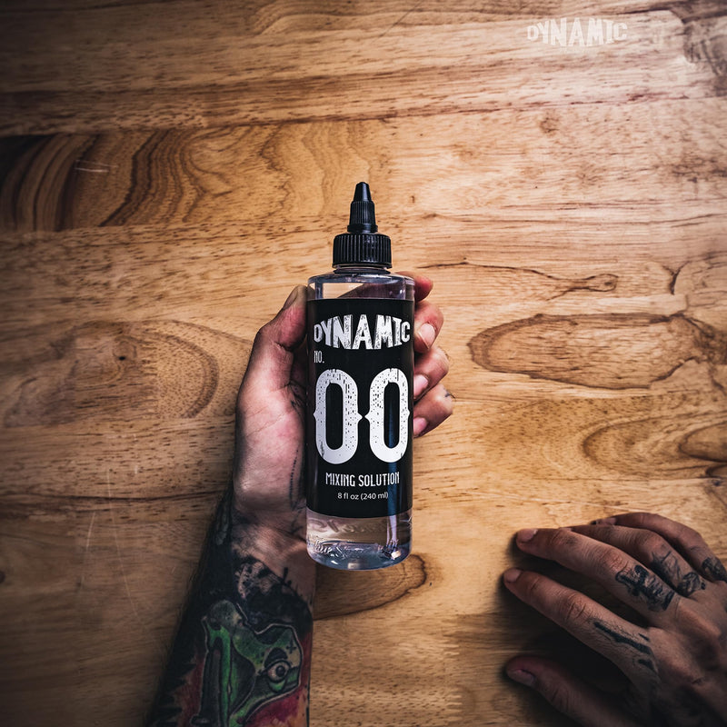 [Australia] - Dynamic Color Co.- No. 00 Tattoo Ink Mixing Solution, Premium Shading Solution Tattoo for Artists, Purest Hospital-Grade Water Mixed with Witch Hazel for Soothing Quality and Visible Smoothness (4) 4.0 Ounces 