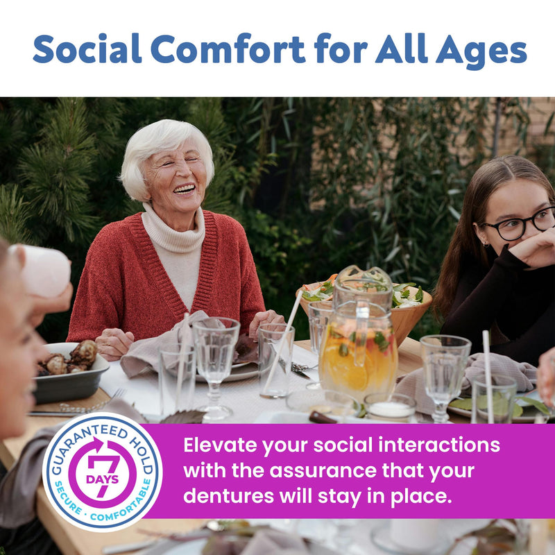 [Australia] - Denture Adhesive, Thermoplastic Denture Adhesive, Cushion and Reliner, Comfortable Denture Grip for Up to 7 Days, Glue Free, Zinc Free, Longest Holding Denture Reliner 1 