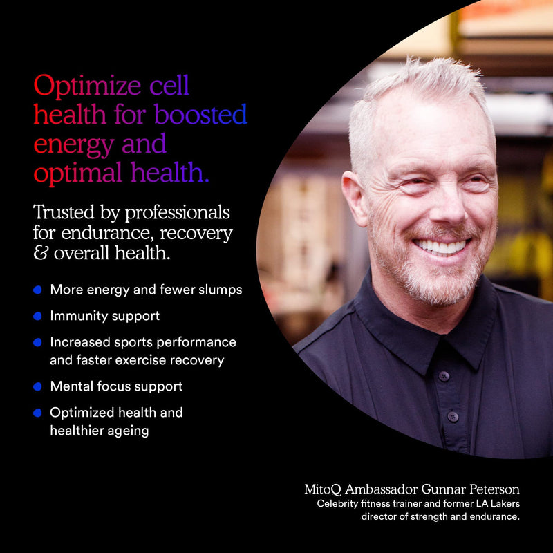 [Australia] - MitoQ Advanced CoQ10 Ubiquinol Supplement, Antioxidant Support for Mitochondria, Organ Health, Healthy Aging, and Cellular Energy (60 Veggie Capsules) 60 Count (Pack of 1) 