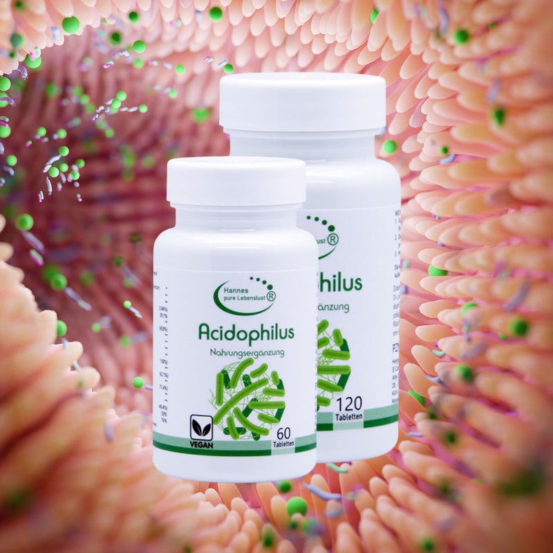 [Australia] - Hannes Pure Lust for Life Acidophilus 120 capsules, 4 months supply, free from artificial additives 