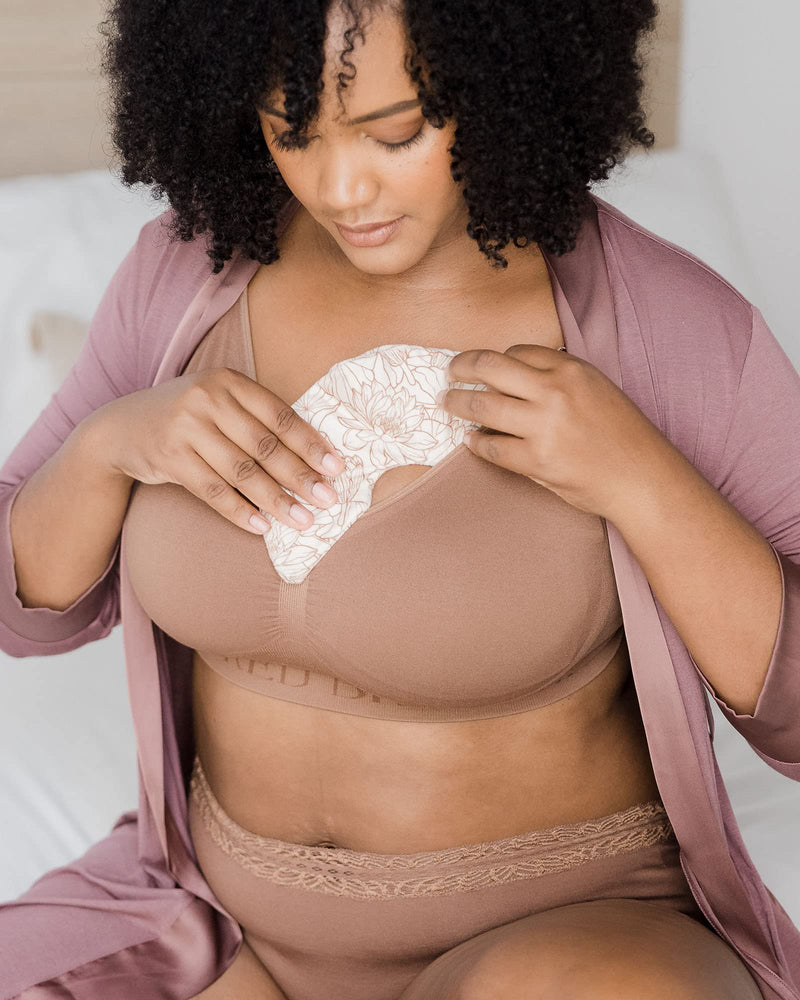 [Australia] - Kindred Bravely Soothing Breast Gel Pads | Hot or Cold Gel Packs for Breastfeeding & Pumping (2 Pack) 