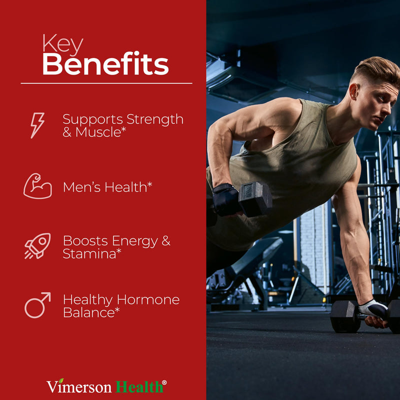 Multivitamin for Men & Tribulus Terrestris with DHEA and Tongkat Ali – Complete Men's Health Bundle for Energy, Vitality, Hormone Balance & Workout Performance
