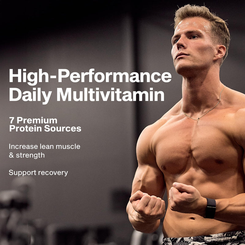 MuscleTech Platinum Multivitamins for Men & Women, Multi-Vitamin Supplement | 18 Vitamins & Minerals, Vitamin A C D E B6 B12 - Daily Workout Supplements for Immune Support - 90 Capsules 90 Count (Pack of 1)