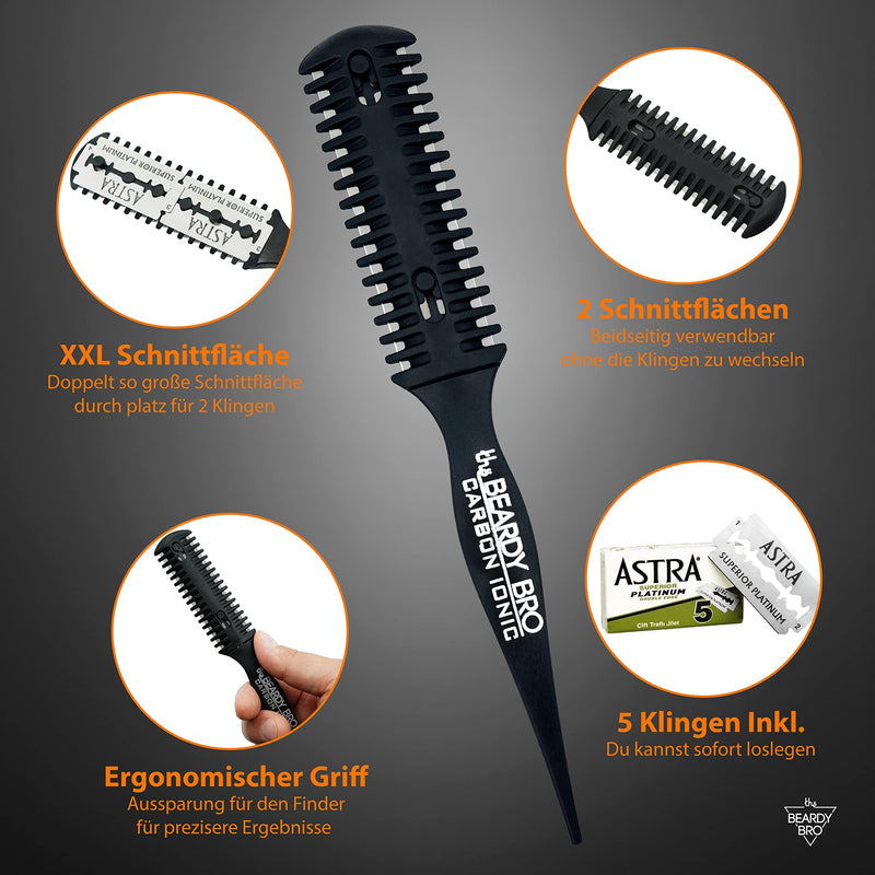 [Australia] - The Beardy Bro - Beard thinning knife 