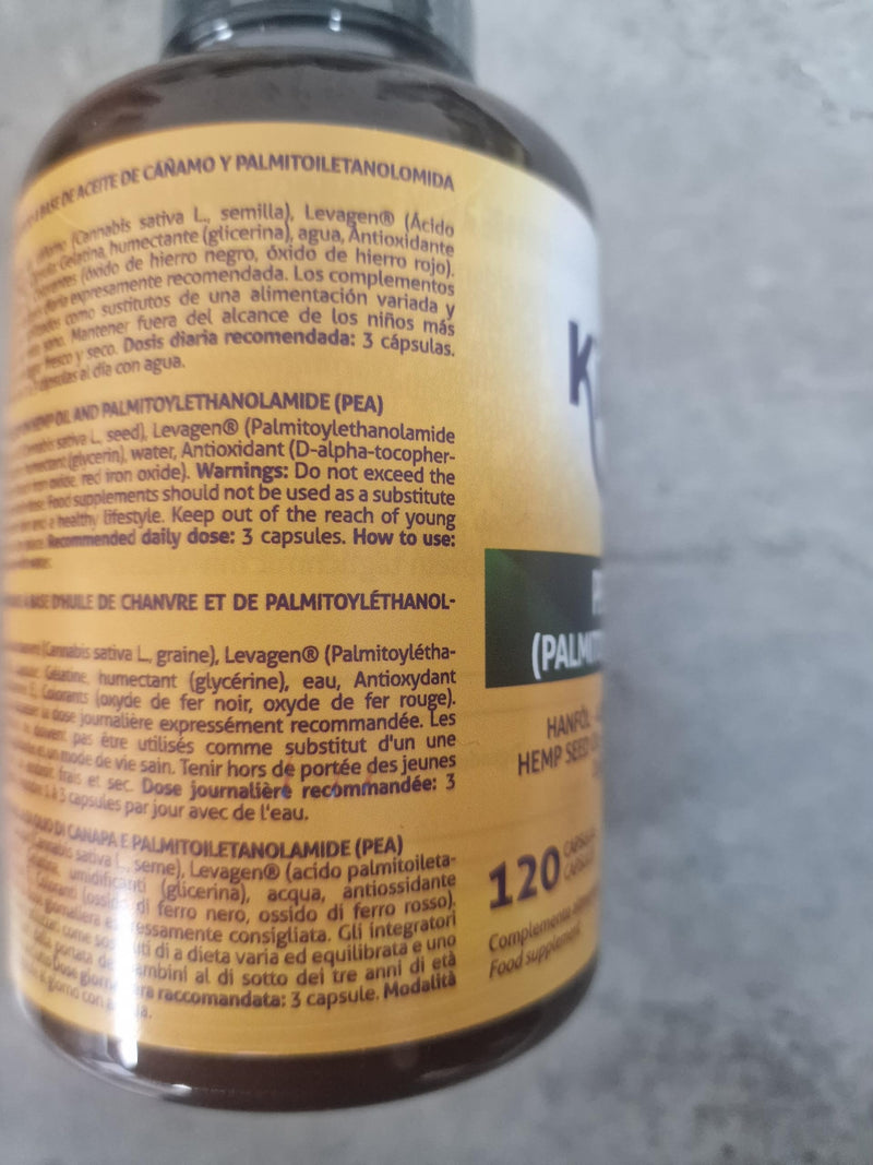 [Australia] - Kinoko Life PEA Palmitoylethanolamide 120 capsules. Gluten free 